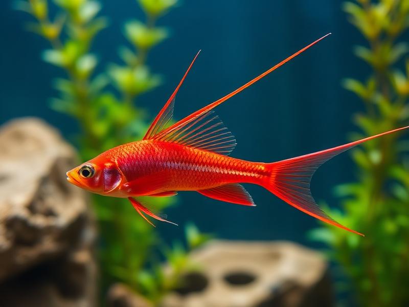 SWORDTAIL tropical fish