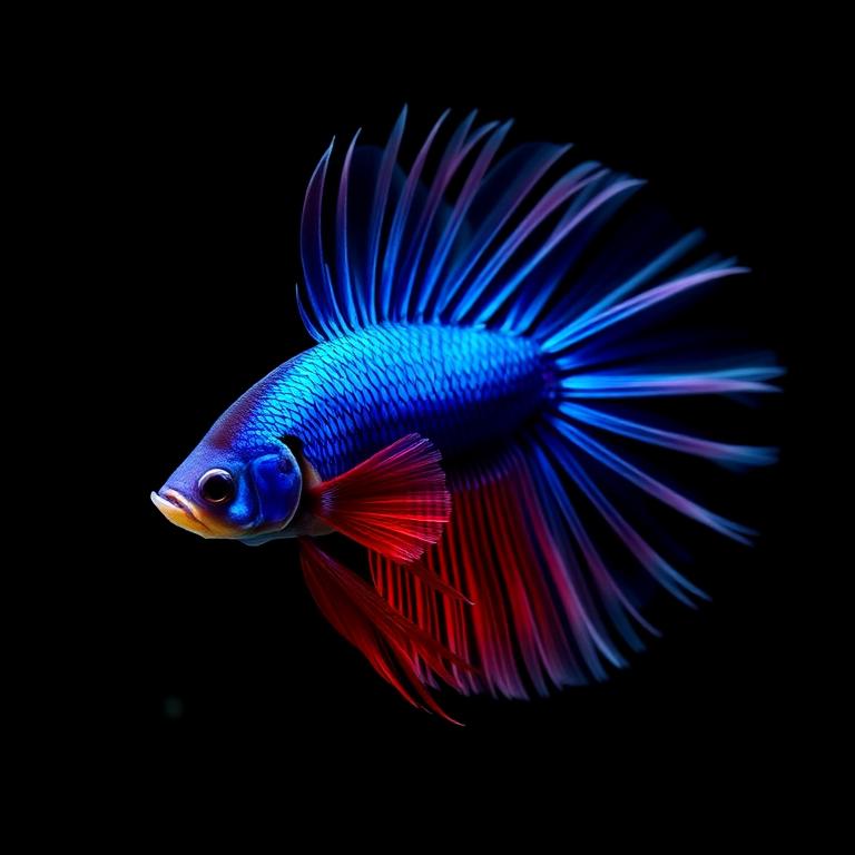 Crown tails Betta male
