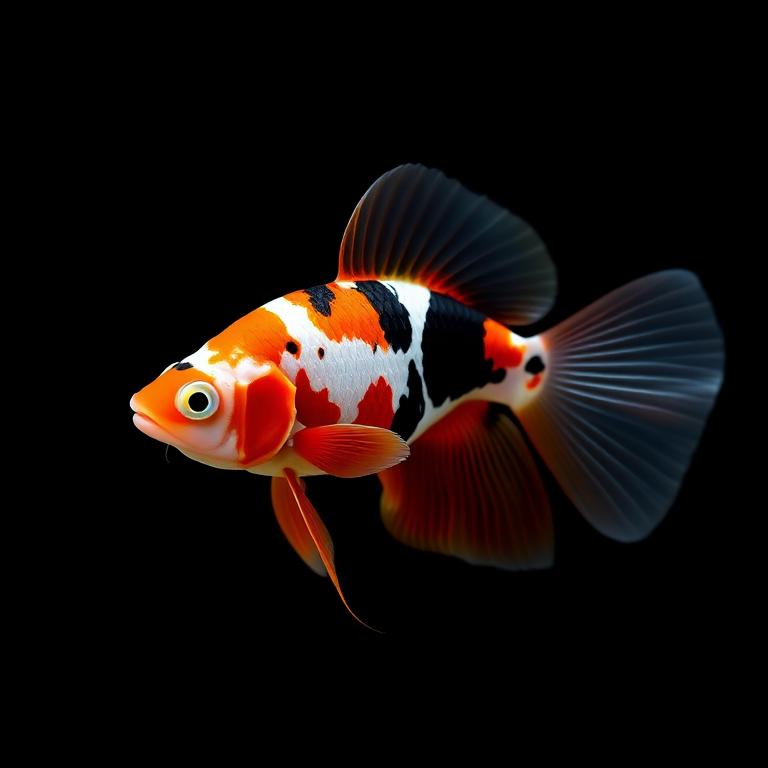 Halfmoon Koi Betta male