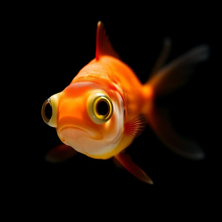 Bubble eyes goldfish