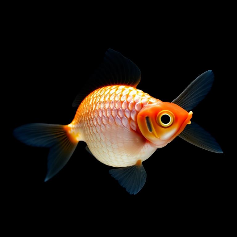 Pearl scale goldfish