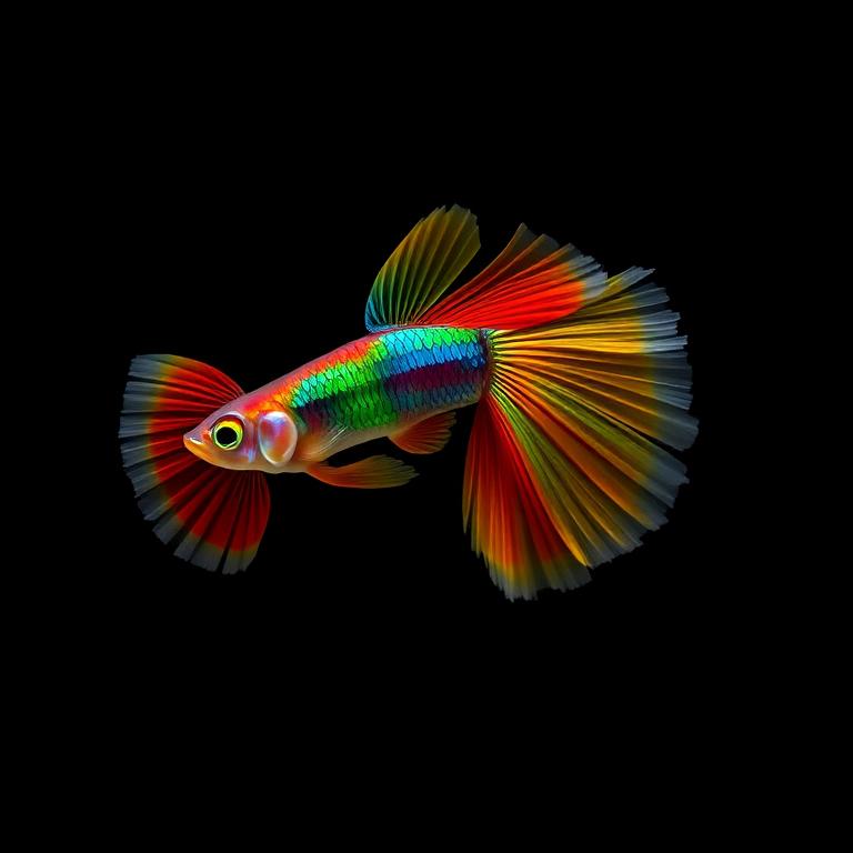 7Color Guppy male