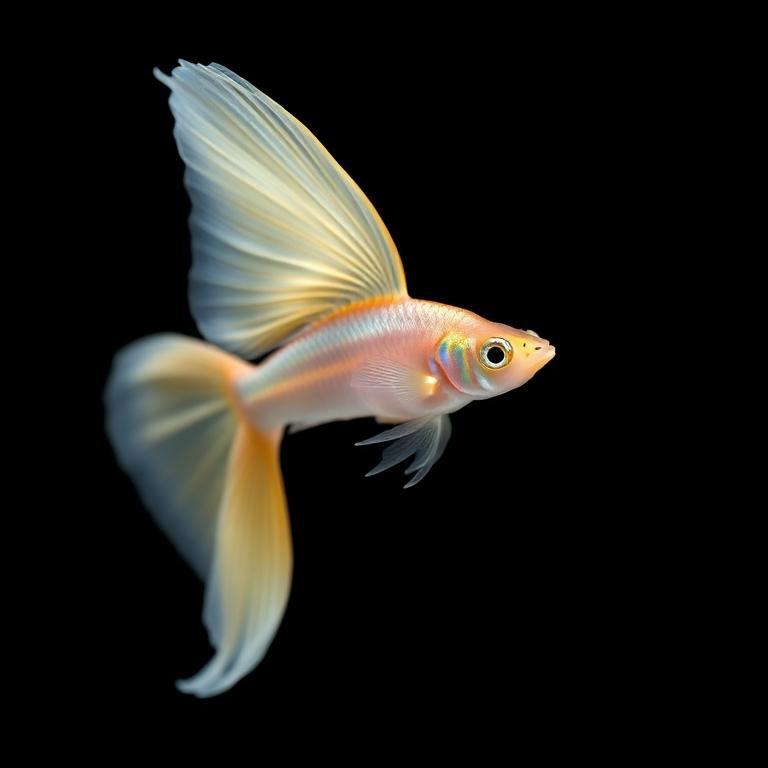 Big ear Guppy male