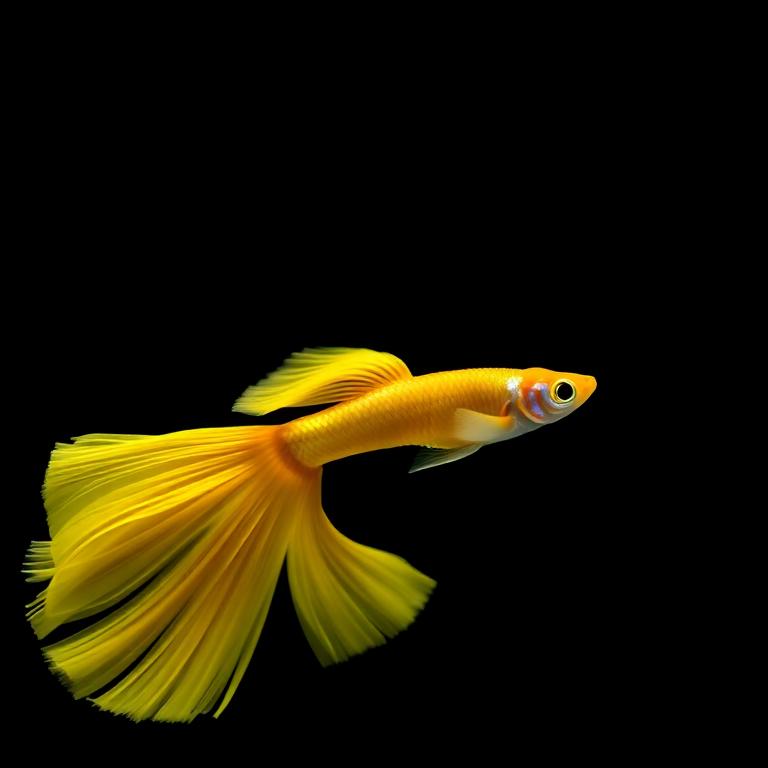 Yellow Guppy male