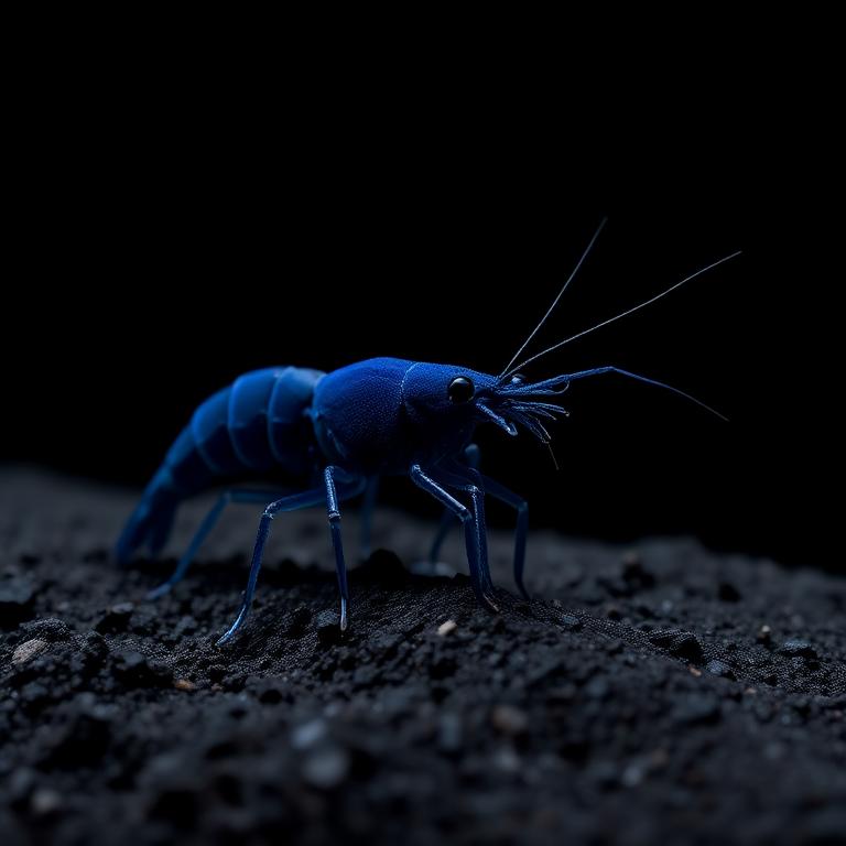 Dark Blue shrimp